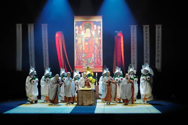동희스님의 범패/사진=전주세계소리축제