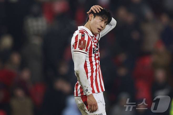 스토크시티의 배준호 ⓒ AFP=뉴스1