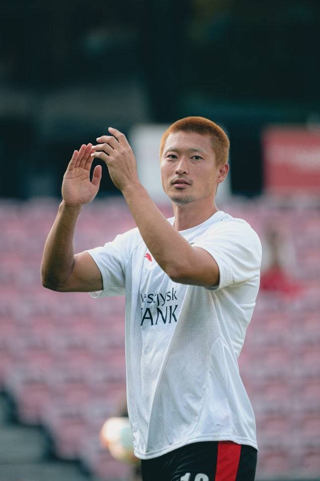 미트윌란의 조규성(미트윌란 SNS 캡처)