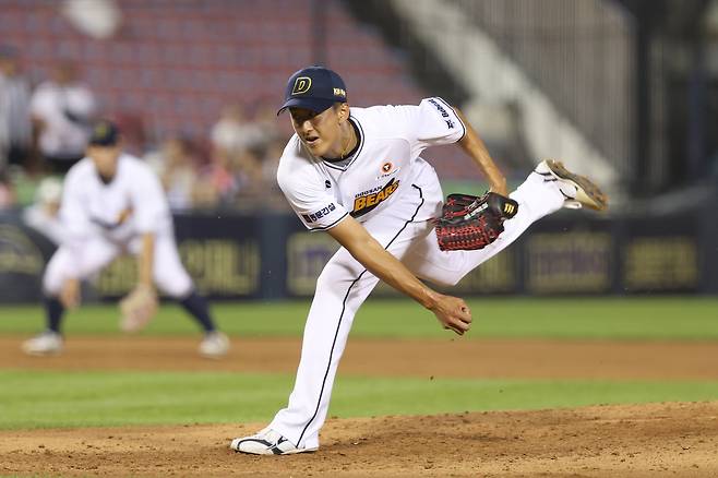 두산 투수 제환유.(두산 베어스 제공)