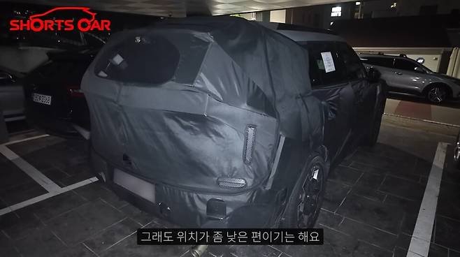 사진 : 현대차 투싼 풀체인지 테스트카 (출처=Shorts Car)