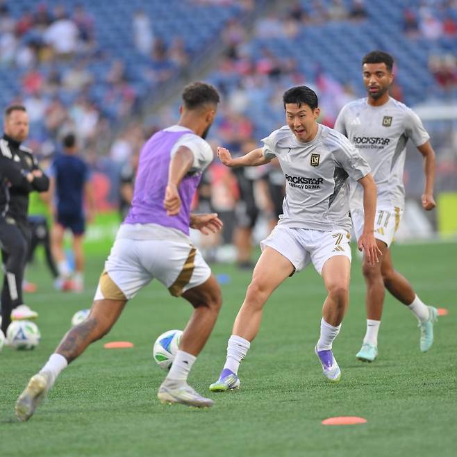 미국 프로축구 메이저리그사커(MLS) 로스앤젤레스FC의 손흥민. 사진=뉴시스