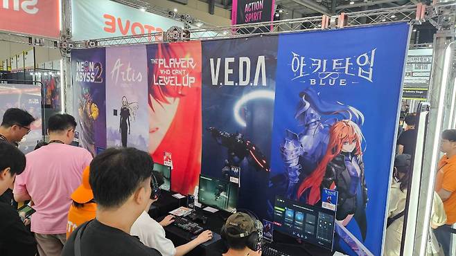 총 5종의 고퀄리티 퍼블리싱 게임들