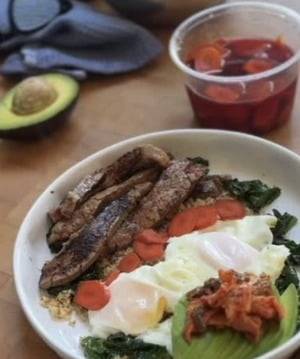 귀네스 팰트로가 만든 한식 모습. 사진=귀네스 팰트로 인스타그램