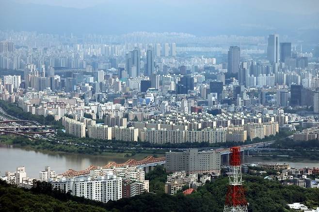 서울 아파트 전경. 사진=한경DB
