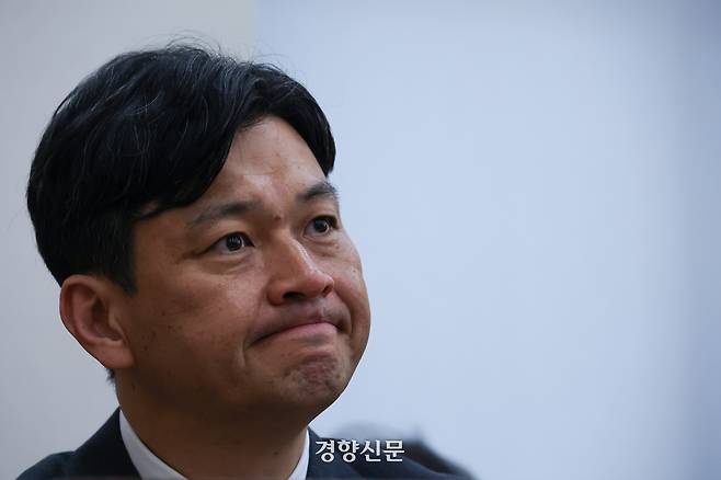 박현수 서울경찰청장 직무대리가 지난 2월18일 국회에서 열린 행정안전위원회 전체회의에 참석해 있다. 성동훈 기자