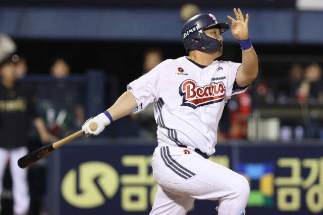 두산 베어스 김인태./두산 베어스