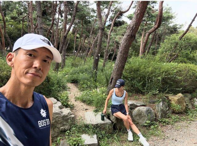 션과 정혜영. / 션 SNS