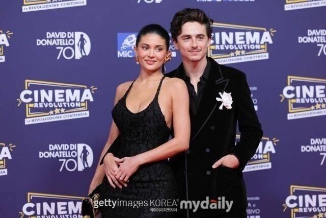 카일리 제너, 티모시 샬라메./소셜미디어