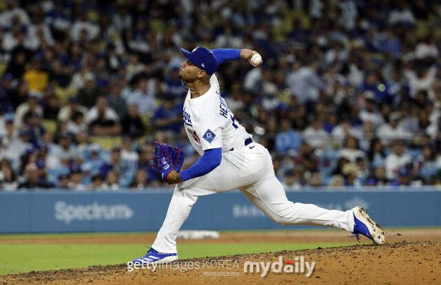 LA 다저스 에드가르도 엔리케스./게티이미지코리아