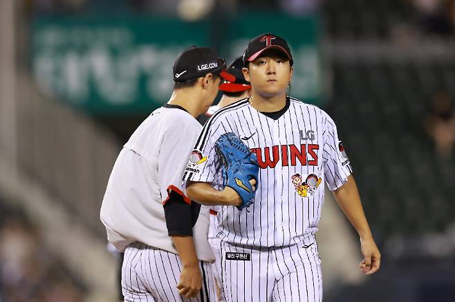 LG 좌완 선발 송승기. 연합뉴스