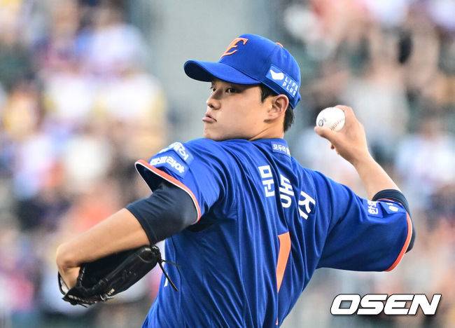 [OSEN=조은정 기자] 한화 문동주. 2025.08.10 /cej@osen.co.kr