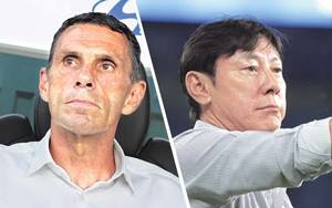 거스 포옛 감독(왼쪽부터), 신태용 감독