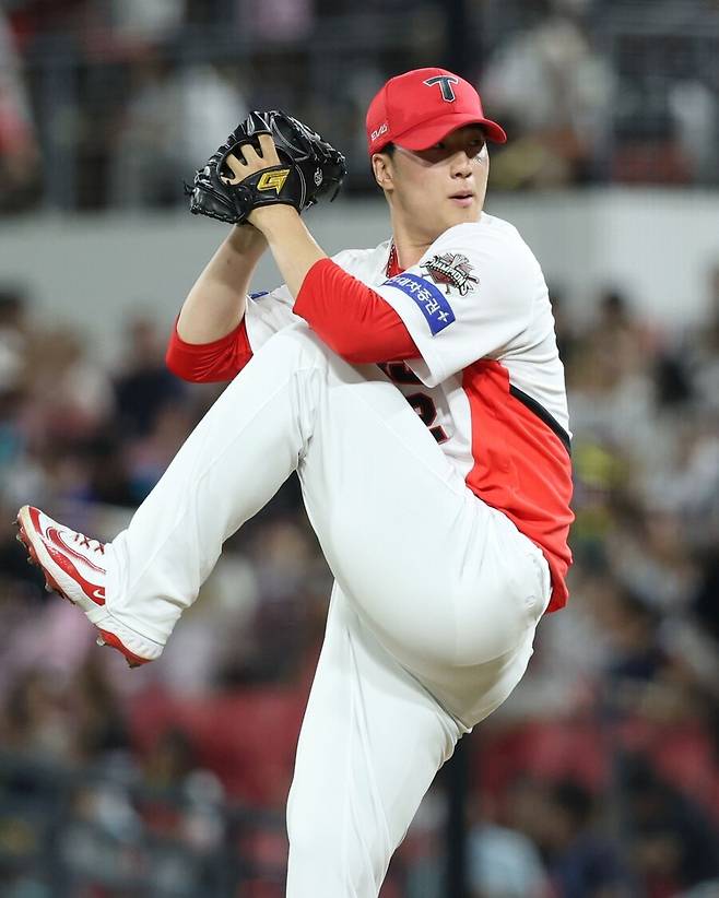 ▲ 정해영은 후반기 평균자책점이 7점대까지 치솟는 등 극히 불안한 경기력을 보여줬다 ⓒKIA타이거즈