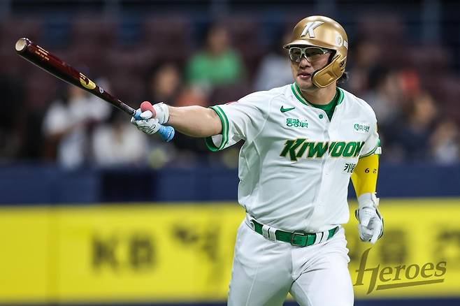 시즌 9호 홈런을 친 키움 임지열 [키움 히어로즈 제공. 재판매 및 DB 금지]