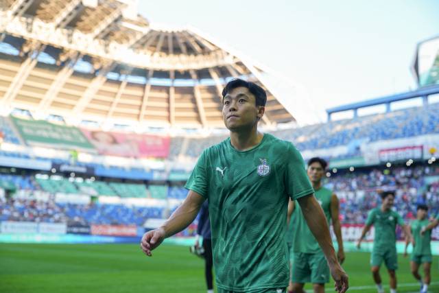 Jung Jae -hee Daejeon Hana Citizen. Provided by Daejeon