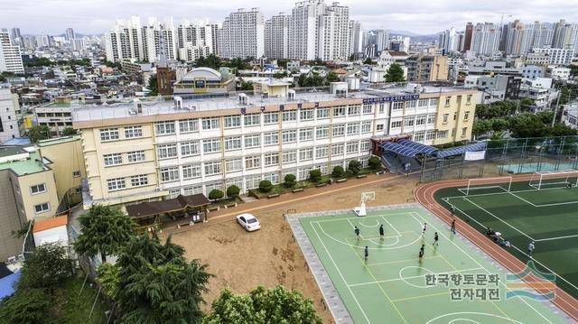 대구 청구중학교 전경 <디지털대구동구문화대전 제공>