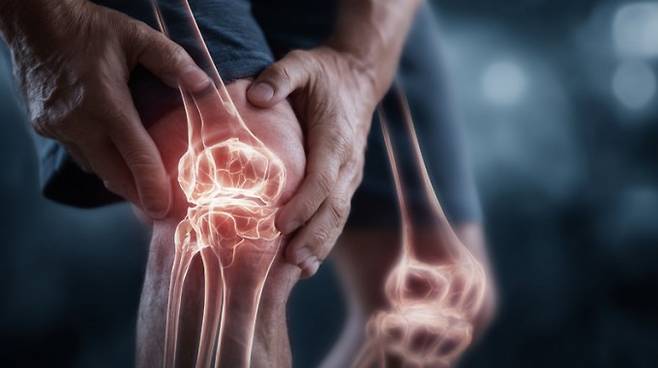 골관절염을 나타낸 이미지. 게티이미지뱅크 제공