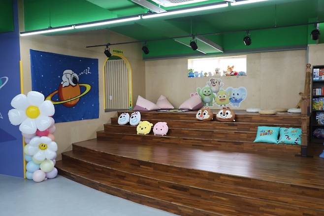 우주공간 2호 남원중앙초등학교 모습.