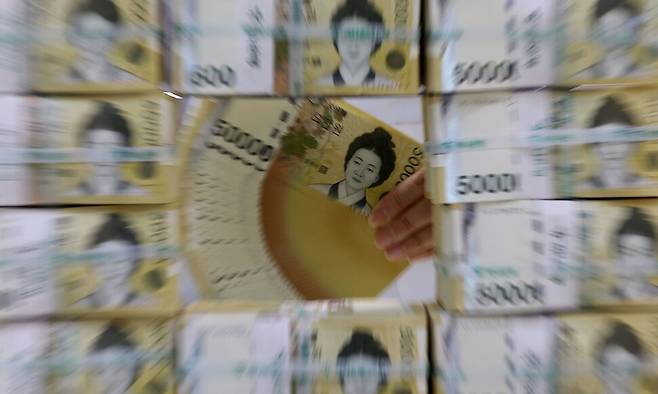 5만원권. 연합뉴스