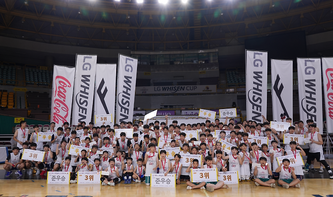 2025 LG 휘센컵 3x3 농구대회가 지난 17일 창원체육관 보조경기장에서 마무리됐다. 사진=LG