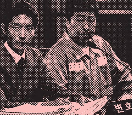 조폭 출신 무법(無法)변호사가 주먹 대신 법으로 악을 응징하는 변호사로 성장해가는 과정을 그린 드라마 ‘무법 변호사’ 한 장면. [중앙포토]