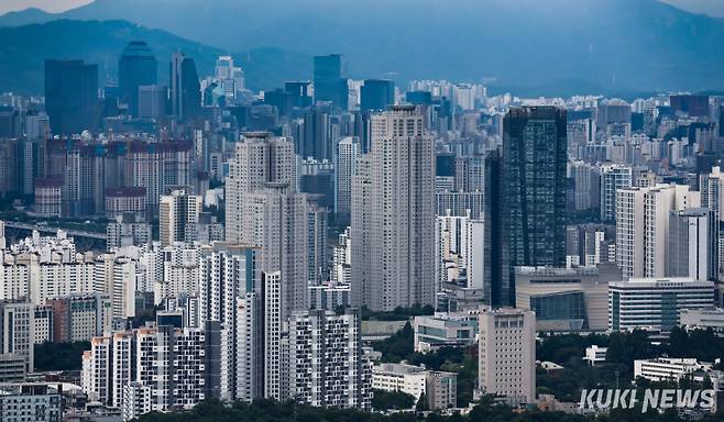 서울 아파트 전경. 곽경근 기자