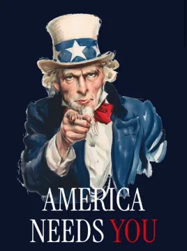 미국 이민세관단속국(ICE)이 채용 공고에 활용중인 엉클샘 포스터. [출처 = 미 국토안보부]