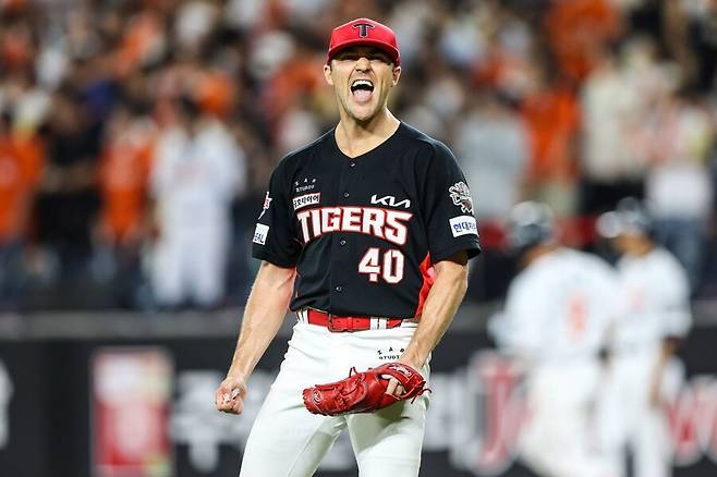 ▲ 네일은 최근 10경기에서 연속 퀄리티스타를 기록하는 등 절정의 투구 내용을 이어 가고 있다 ⓒKIA타이거즈