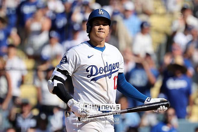 ▲ 오타니는 상황적으로 필요하지 않았던 도루를 단독 판단으로 시도하다 아웃돼 경기 분위기에 찬물을 끼얹었다