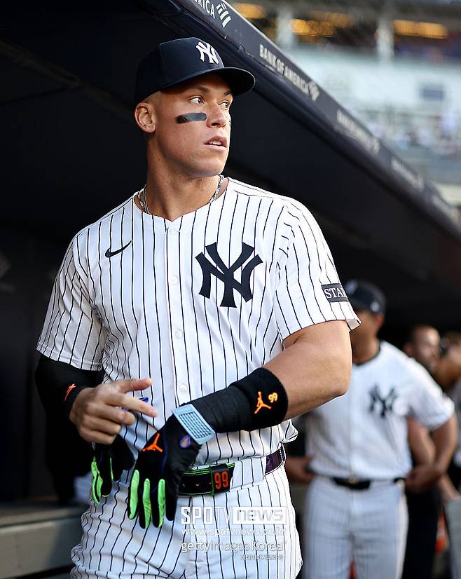 ▲ 5월 중순까지 역대급 성적을 거두던 저지는 부진에 부상까지 겹치며 좀처럼 반등하지 못하고 있다