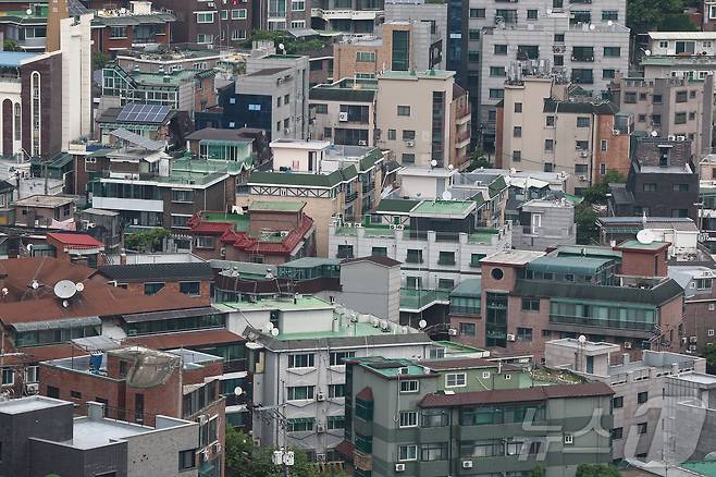 서울 시내 빌라 밀집지역. 뉴스1 ⓒ News1 김도우 기자