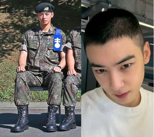 사진|육군·차은우SNS