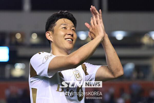 미국 프로축구 메이저리그사커(MLS) 로스앤젤레스 FC(LAFC) 손흥민. /사진=게티이미지코리아