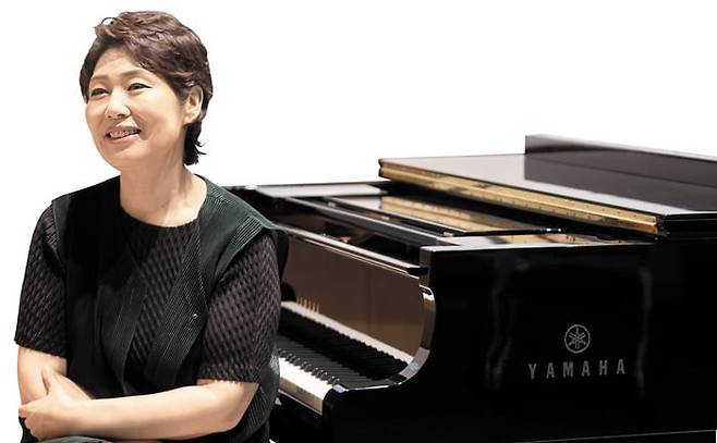 다음 달 벨기에 국립 오케스트라와 협연하는 피아니스트 백혜선 미 뉴잉글랜드 음악원 교수. /H2아트앤컬쳐