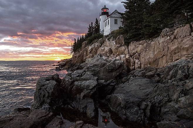 아카디아 국립공원 . 사진 출처 위키피디아
