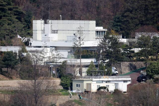 서울 한남동 대통령 관저 전경. 김영원 기자 forever@hani.co.kr