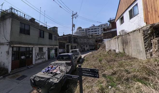 서울 서대문구 현저동 일대. 네이버 지도