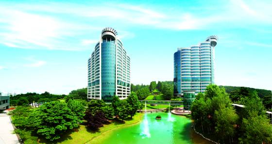 An exterior of Samsung Noble County in Yongin, Gyeonggi [SAMSUNG NOBLE COUNTY]