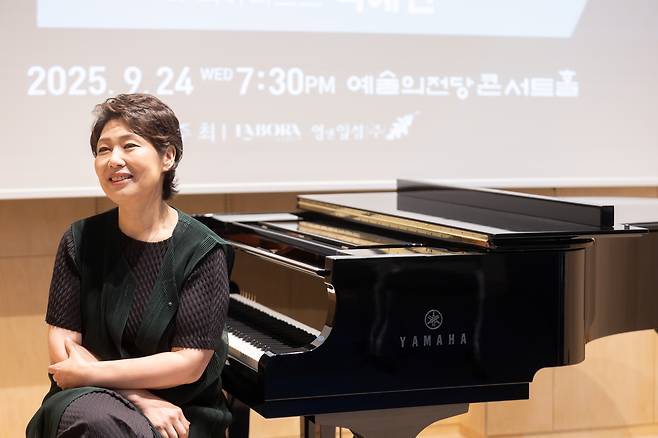 34년 만에 벨기에 국립오케스트라와 협연하는 피아니스트 백혜선  [라보라예술기획 제공]
