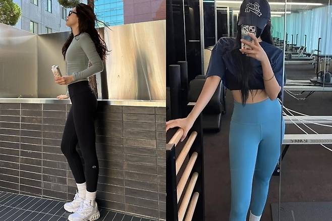 레깅스 패션 [소셜미디어]