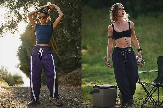 미국 브랜드가 내놓은 빅 워크아웃 팬츠 [프리피플]