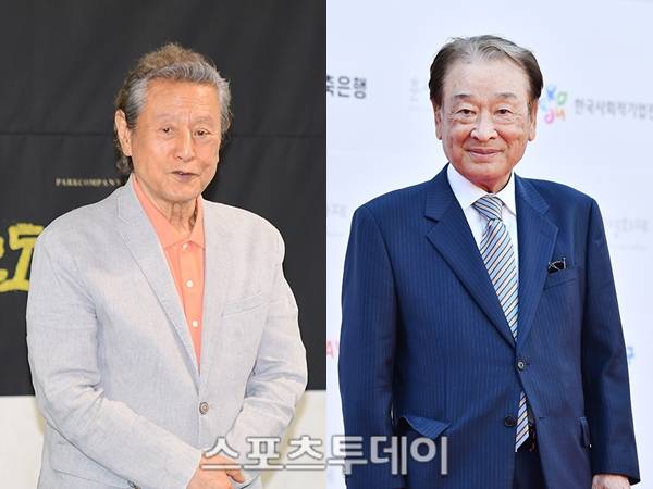 박근형, 이순재 / 사진=DB