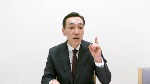 20일 국민의힘 8·22 전당대회 최고위원에 출마한 김민수 후보가 인터뷰에 응하고 있다. 황재승 기자