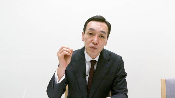 20일 국민의힘 8·22 전당대회 최고위원에 출마한 김민수 후보가 인터뷰에 응하고 있다. 황재승 기자