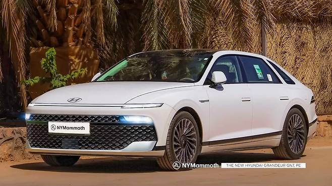 현대차 그랜저 페이스리프트 예상도