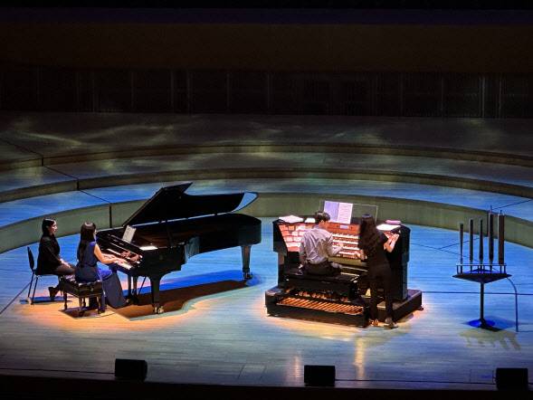 이민준과 김경민의 공연 모습(사진=롯데문화재단).