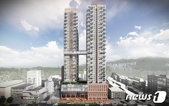 노보텔호텔 부지 개발 조감도(서울시 제공). ⓒ News1