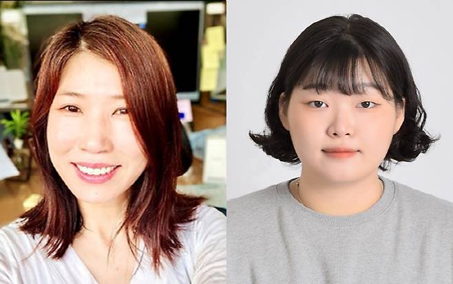 손세진 생명과학과 교수(왼쪽)와 최혜용 석박사 통합과정 학생