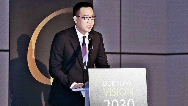 김동선 한화호텔앤드리조트 미래비전총괄 부사장. /아워홈 제공